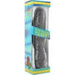 SEVEN CREATIONS - WINYLOWY WIBRATOR W KSZTALCIE P CZARNY PENIS 20 CM